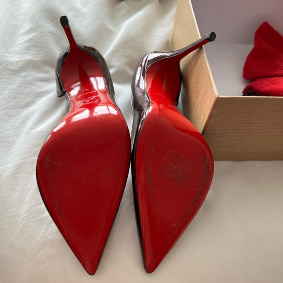 Worn once red bottom Christian louboutins - Picture 4 of 5